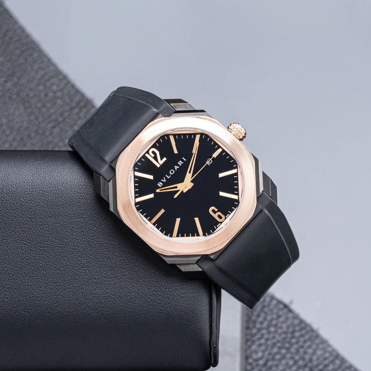 Bvlgari Black Wristwatches for sale | eBay display picture 2
