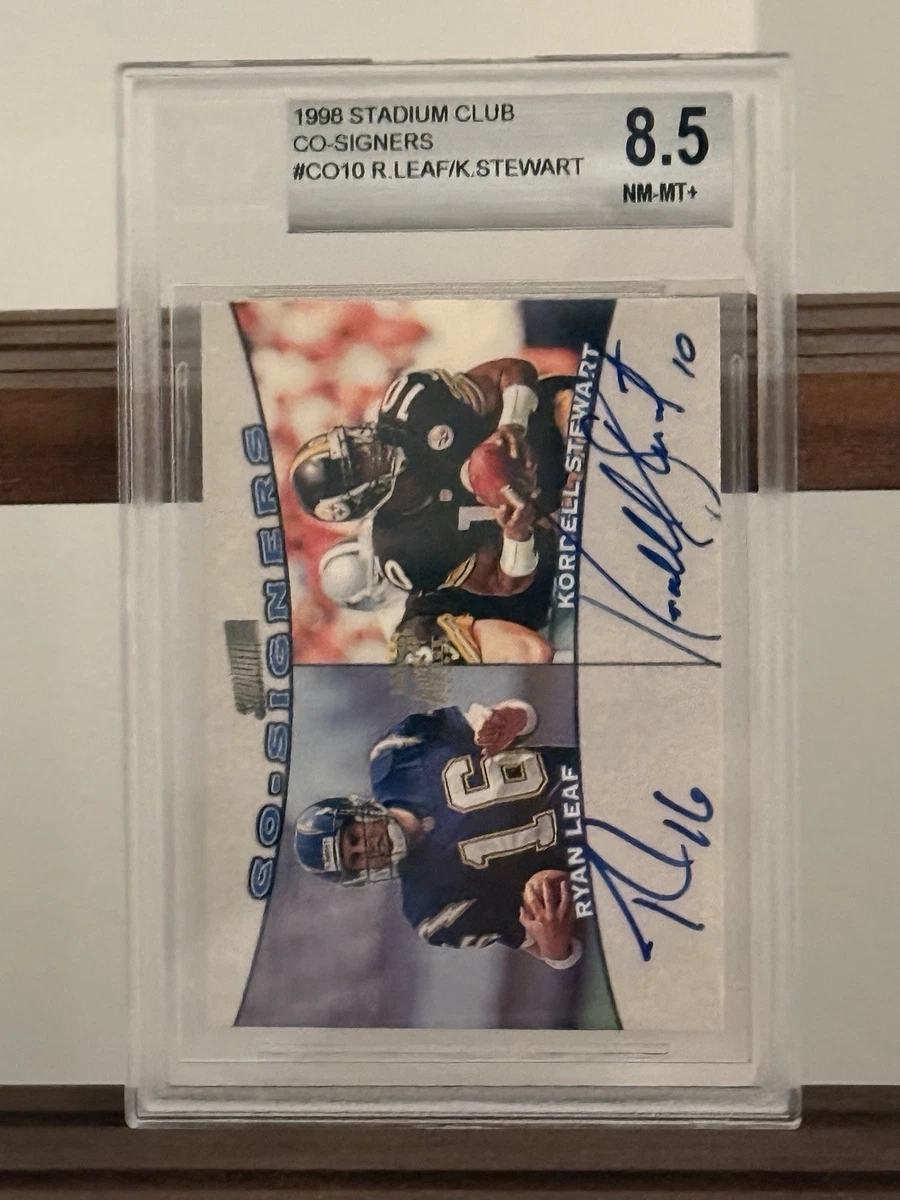 1998 Topps Stadium Club - Kordell Stewart Ryan Leaf #CO10 for sale