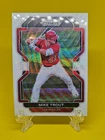 2022 Panini Prizm Mike Trout White Wave Prizm Parallel Card #138 Angels
