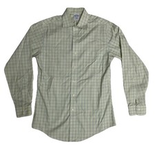 Brooks Brothers Men’s Button-Up Shirt - Size 14.5 - 33 - Green & Blue