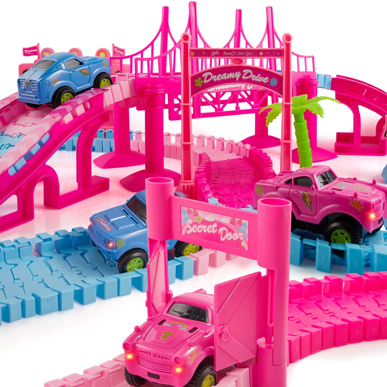 USA Toyz Pink Paradise Adventure Tracks 225 Piece