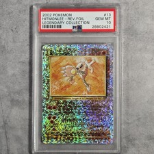 Hitmonlee Psa 10 Legendary Collection Reverse Holo Gem Mint Pokemon Card 13/110 on eBay