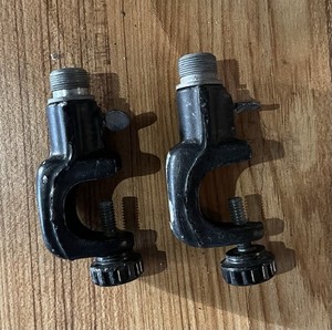 All Metal Tabletop Microphone Clamps Set Of Two