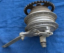 1980 1981 HONDA  C70 PASSPORT  REAR HUB BRAKE PANEL AXLE  80 81 ADJUSTERS ETC A