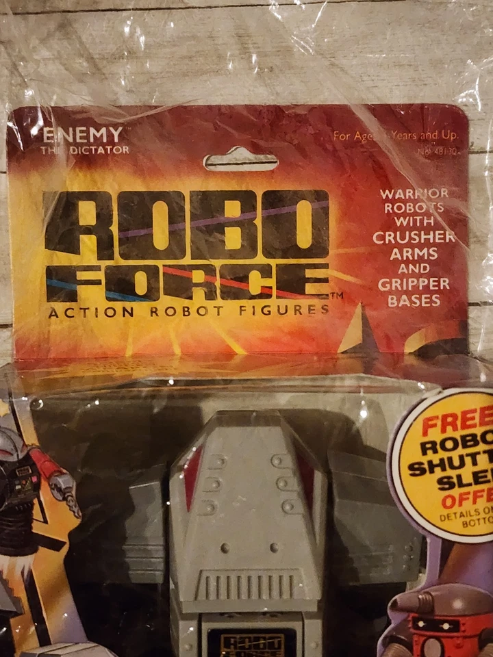 Robot de acción Robo Force 1984 de colección ¡Enemigo sellado! Foto 3 de 4