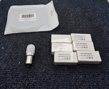  QTY 6 BA15S LED BULB 1.0W WW 12V AC/DC 1156-3SMD2835F