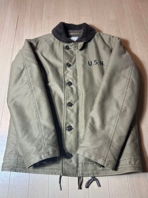 Mint condition Real McCoy's N-1 Deck Jacket NXsx11235 Size 40 #0509