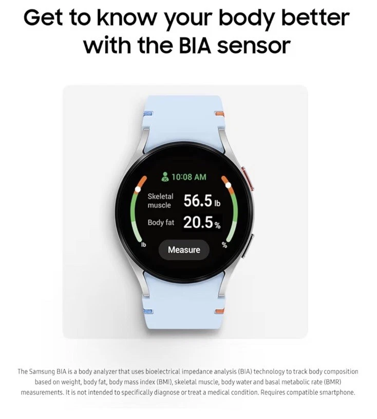 Samsung Galaxy Watch FE 40mm Bluetooth Rose Gold Case Pink Band SM-R861NIDAXAA - Image 3 of 4