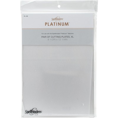 Spellbinders Platinum Cutting Plates 2/Pkg-X-Large 12.25''X8.5'' PL105