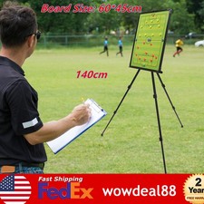 Portable Tactical Display Board Basketball Coaching Board Triangle Bracket Stand