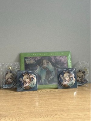 Genshin Impact Character Goods 5 Piece Set