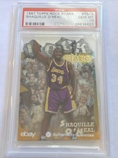 1997-98 Topps Shaquille O'Neal Rock Stars #RS13 Lakers PSA 10 GEM MINT