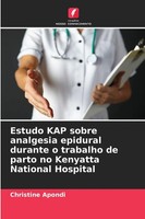 Christine Apondi | Estudo Kap Sobre Analgesia Epidural Durante O Trabalho De...