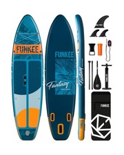 11   34" 6" Extra Wide Inflatable Stand Up Paddle Board, Sup Boar