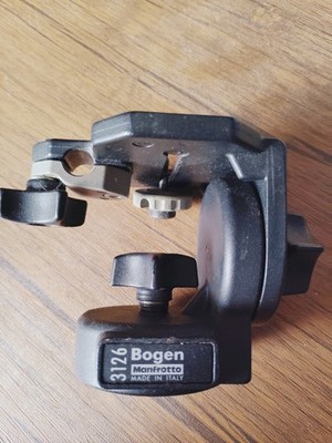 Bogen 3126 / Manfrotto 128LP Video Tripod Fluid Head - Missing Handle & Plate