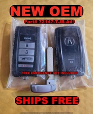 ONE OEM 2019 20 ACURA MDX ENGINE START SMART KEY FOB 72147-TJB-A41 /KR5995364 #1
