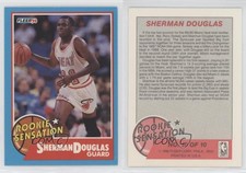 1990-91 Fleer Rookie Sensation Sherman Douglas #10 RC