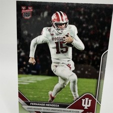 Topps 2025 Bowman U Now Fernando Mendoza #66 Base Set Indiana Hoosiers Football