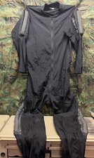 Tony Suit Custom Formation Skydiving Jumpsuit Black Gray Grippers Booties