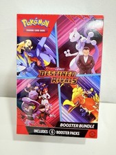 Pokemon TCG Scarlet Violet Destined Rivals Booster Bundle 6 Sealed Packs NEW