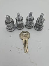 4pc ILLINOIS HIGH-SECURITY DUO CAM LOCK CODED MP4049 MANIPULATING W/BAD KEY 5E2