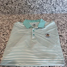 US Open Oakmont Shirt Mens Large Green Polo 2016 Cutter & Buck