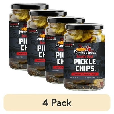 Spicy Pickle Chips Snack Slices