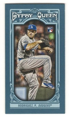 2013 Topps Gypsy Queen Mini #104 Paco Rodriguez RC A Los Angeles Dodgers