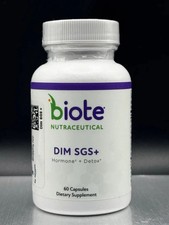 Biote DIM SGS Plus Hormone and Detox Support 60 Capsules New Sealed