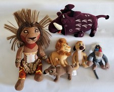 Disney Lion King Plush Simba, Pumbaa 4 McDonald's Lion King II Simba's Pride