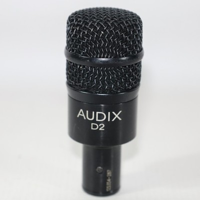 Audix D2 Dynamic Instrument Microphone Compact Hypercardioid Tom Drum Used Good