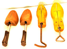 2 Vintage Shoe Keepers by Rochester Shoe Tree Co.,  2 Vintage Shoe Stretchers