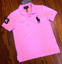 POLO RALPH LAUREN AUTHENTIC TODDLERS BOYS BRAND NEW ORIGINAL T-SHIRT Size 5, NWT