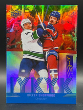 2025-26 UD Series 2 Kiefer Sherwood IYKYK #IYKYK-12 Vancouver Canucks