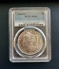 1904-O Morgan Silver Dollar $1 New Orleans Mint, PCGS MS62