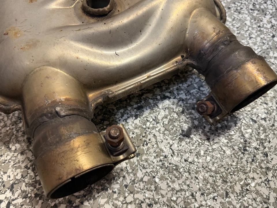 Maserati 4200 M138 Exhaust Central Silencer Resonator xpipe 25k Coupe 187826 OEM - Image 4 of 4
