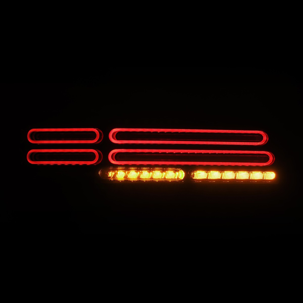 Quad-Loop Style NOVA-Series LED Tail Lights Fit 23-25 Nissan