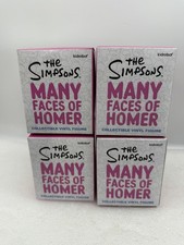 4x Kidrobot The Simpsons Many Faces Of Homer Blind Box Vinyl Figure New  Sealed