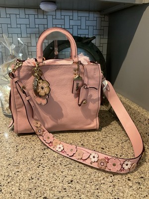 Coach 1941 Rogue 31 Peony Natural Glovetanned Pebble Leather