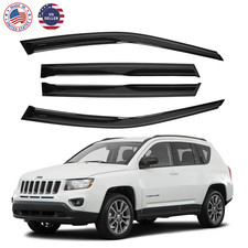 4x Jeep Compass 2007-2017 Out-channel Window Visors Rain Guard Deflector Jdm Us 4x Jeep Compass 2007-2017 Out-channel Window Visors Rain Guard Deflector Jdm Us
