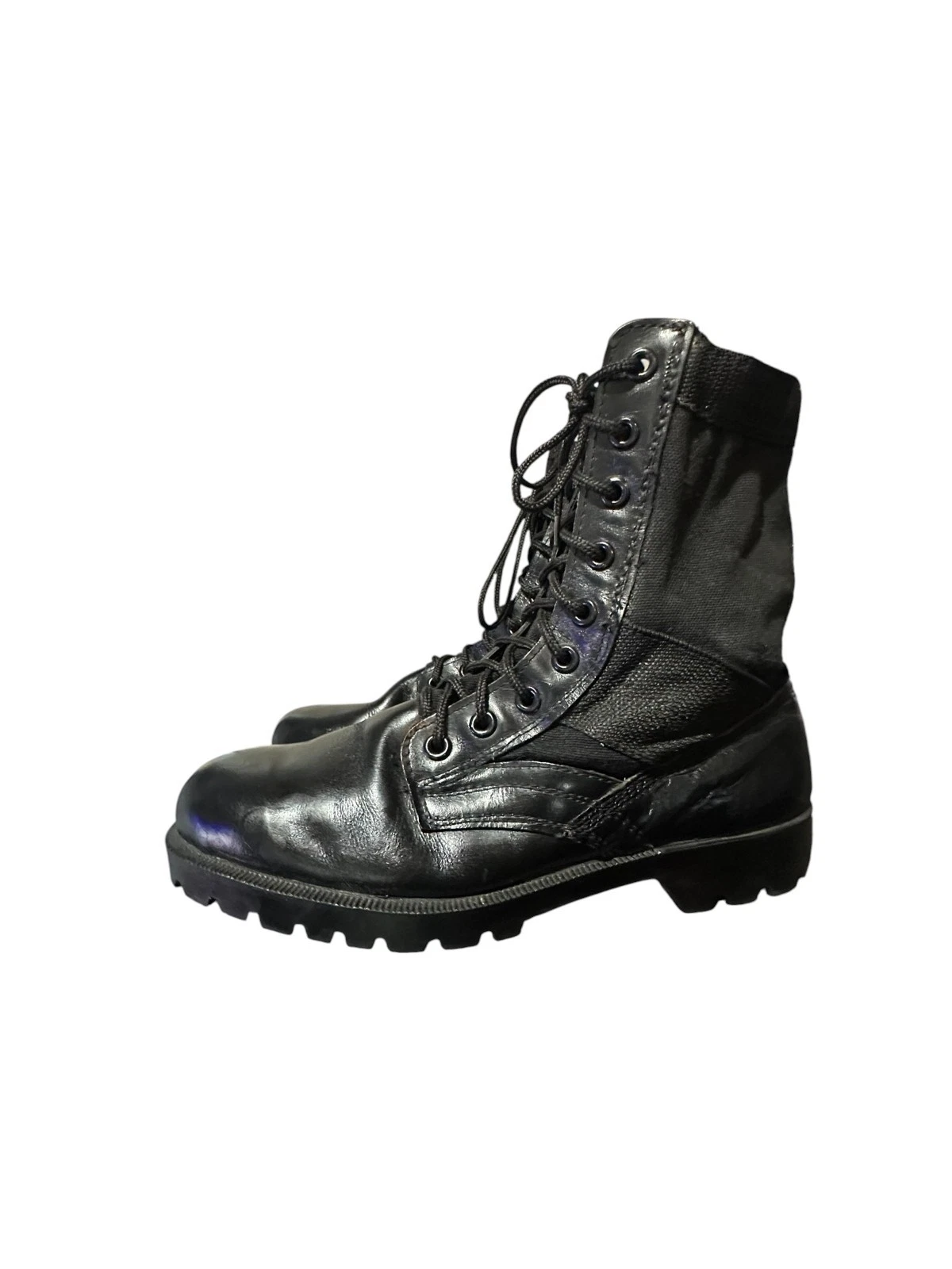 Rothco 5781 G.I. Type Black Soft Toe Jungle Boot Mens Size 10R Lace Up Military