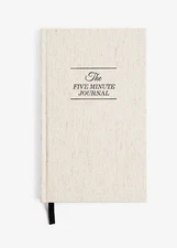 The Five Minute Journal in Original Linen — NEW Hardcover by Intelligent Change