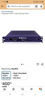 BrightSign HO523