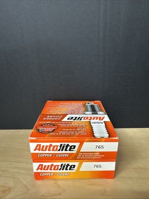 AUTOLITE 765 COPPER CORE SPARK PLUGS
