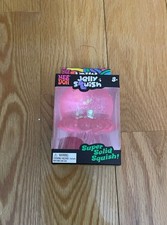 NeeDoh Pink JELLY SQUISH Sparkle Jellyfish Squishy Nee Doh 100 Authentic