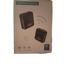 Wireless Microhone Live Stream Interview Vlog Short Video Plug and Play Clear