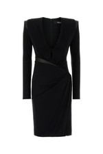 VERSACE Black Crepe Dress New And Authentic
