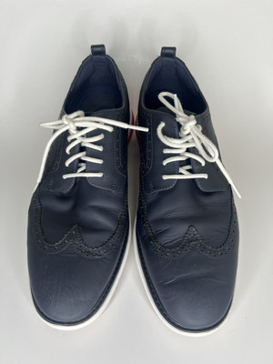 2 pair-Men’s 11M Cole Haan Grand zero -Navy Shoes Cole Haan 2.ZEROGRAND Wingtip Oxford Black Leather Size  main image 3