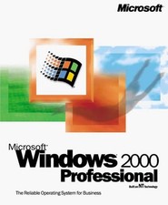Windows 2000 Professional Full Version w/ Product Key License