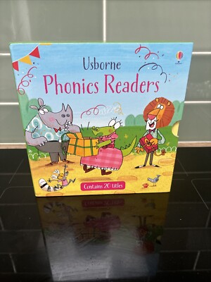 Usborne Phonics Readers   Set of 20 Books   Early Learning Children s Reading